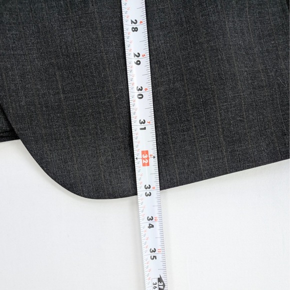 🧥 Jos A. Bank Signature Wool Blazer | Charcoal Gray | 44R - Picture 6 of 15